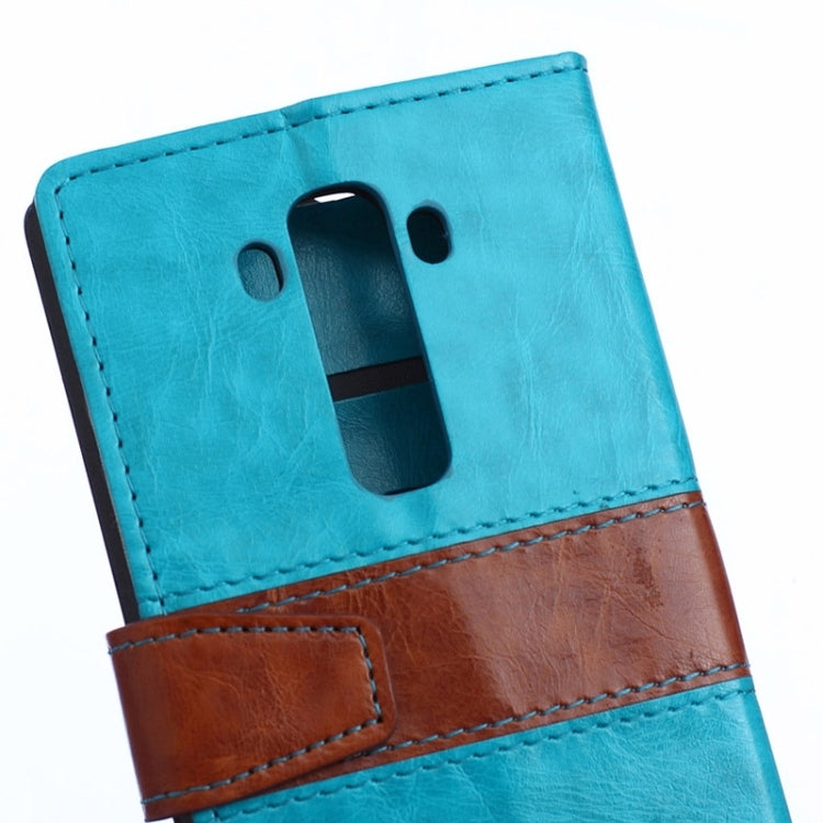 Color Matching Flip Leather Case with Holder & Card Slots & Wallet for LG G Flex2 / F510L