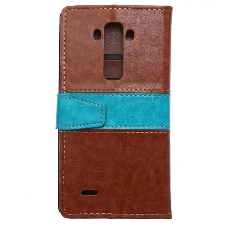 Color Matching Flip Leather Case with Holder & Card Slots & Wallet for LG G Flex2 / F510L