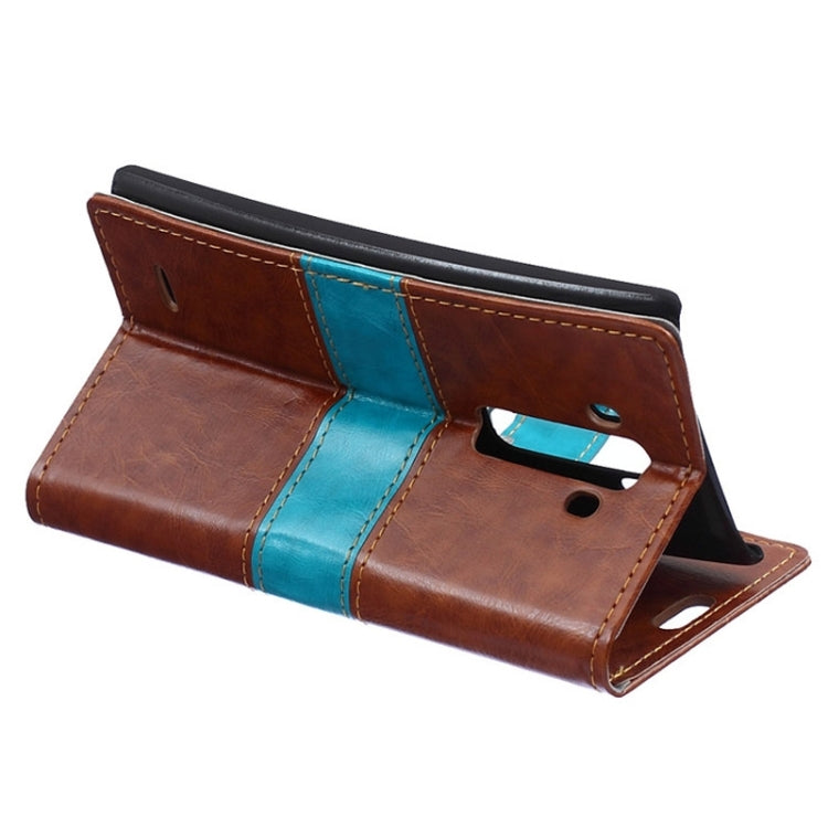 Color Matching Flip Leather Case with Holder & Card Slots & Wallet for LG G Flex2 / F510L