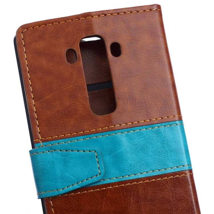 Color Matching Flip Leather Case with Holder & Card Slots & Wallet for LG G Flex2 / F510L