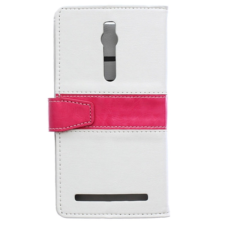 Color Matching Flip Leather Case with Holder & Card Slots & Wallet for ASUS Zenfone 2