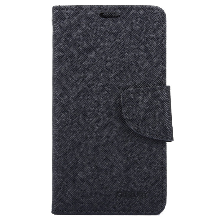 MERCURY Cross Texture Contrast Color Style Leather Case with Holder & Card Slots & Wallet for Sony Xperia Z1 Compact