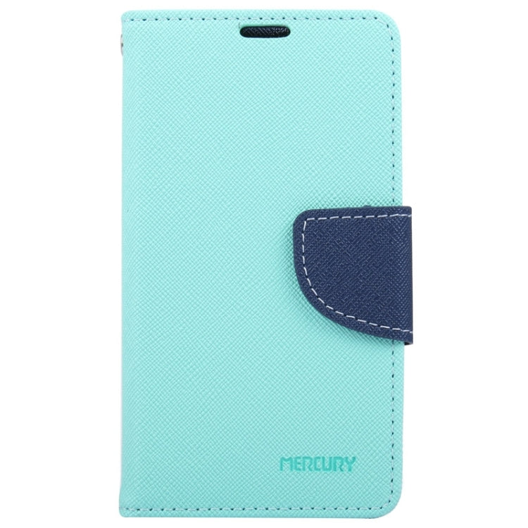 MERCURY Cross Texture Contrast Color Style Leather Case with Holder & Card Slots & Wallet for Sony Xperia Z1 Compact