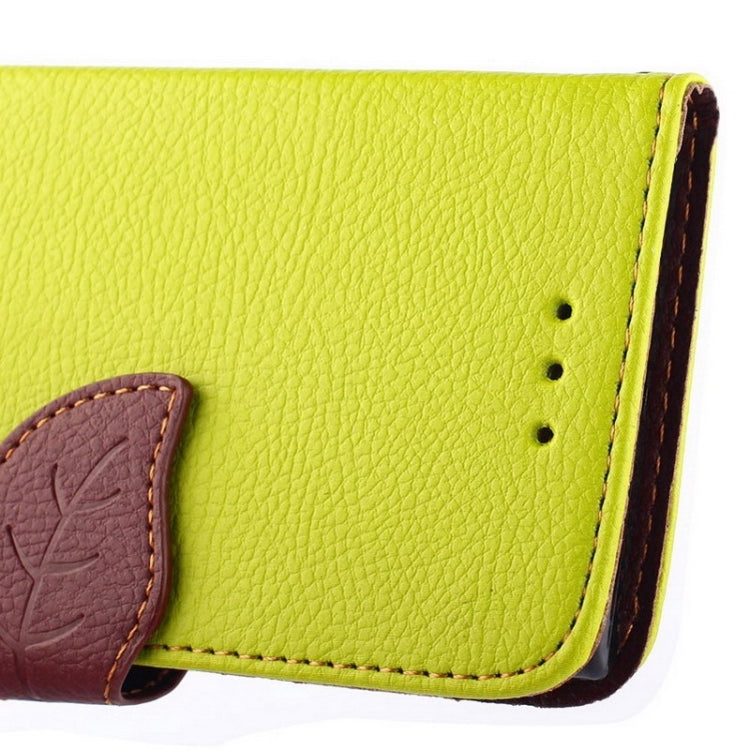 Leaf Magnetic Snap Litchi Texture Horizontal Flip Leather Case with Card Slots & Wallet & Holder & Lanyard for Nokia Lumia 730