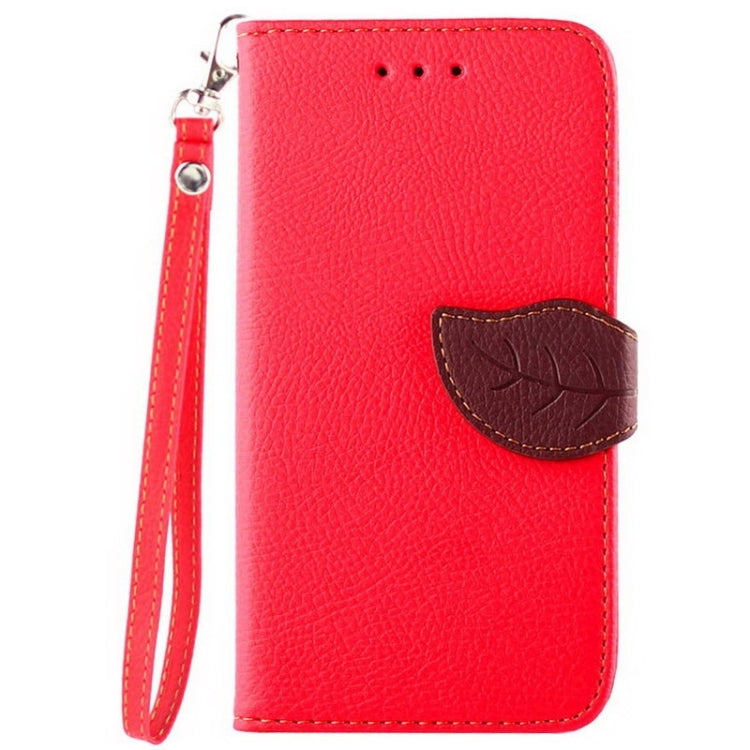Leaf Magnetic Snap Litchi Texture Horizontal Flip Leather Case with Card Slots & Wallet & Holder & Lanyard for Nokia Lumia 730
