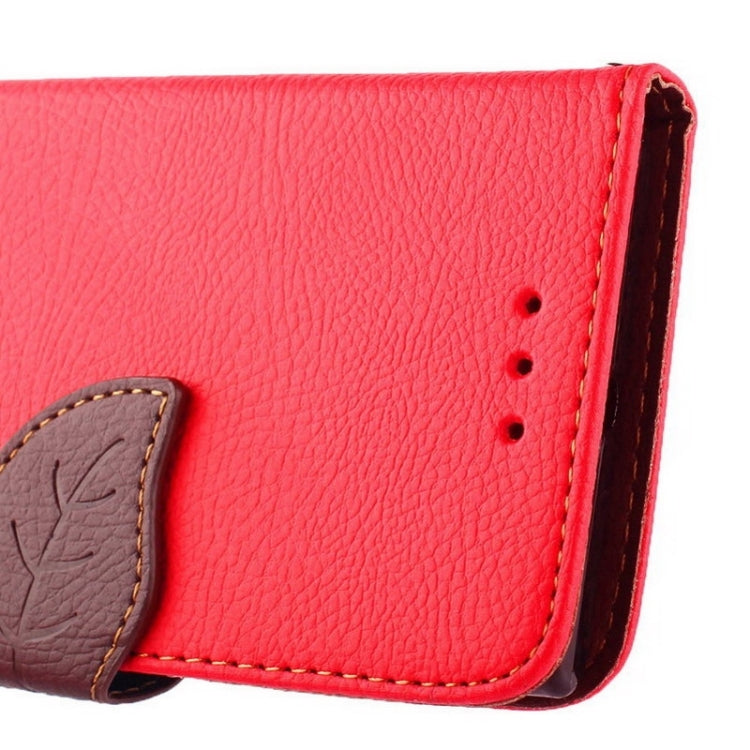 Leaf Magnetic Snap Litchi Texture Horizontal Flip Leather Case with Card Slots & Wallet & Holder & Lanyard for Nokia Lumia 730