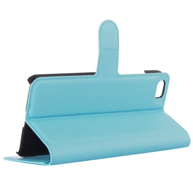 For Xiaomi Mi5 Litchi Texture Horizontal Flip Leather Case with Holder & Card Slots & Wallet