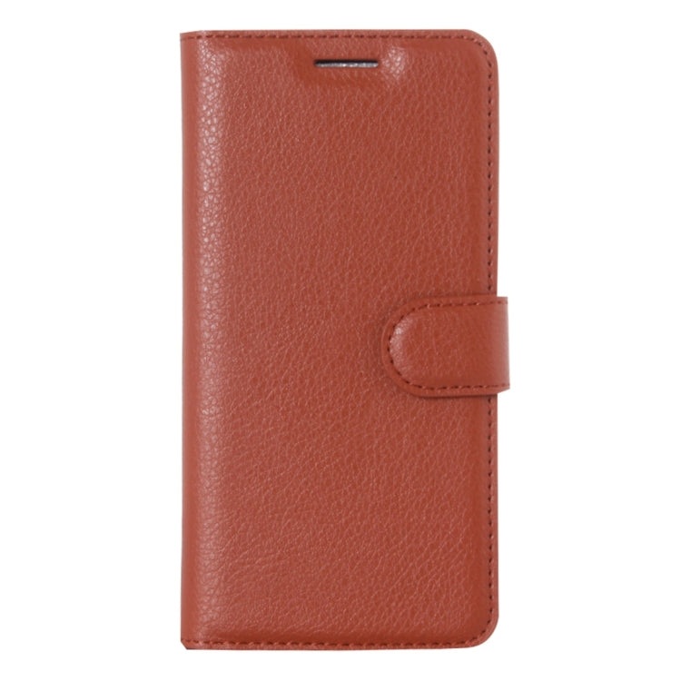 For Xiaomi Mi5 Litchi Texture Horizontal Flip Leather Case with Holder & Card Slots & Wallet