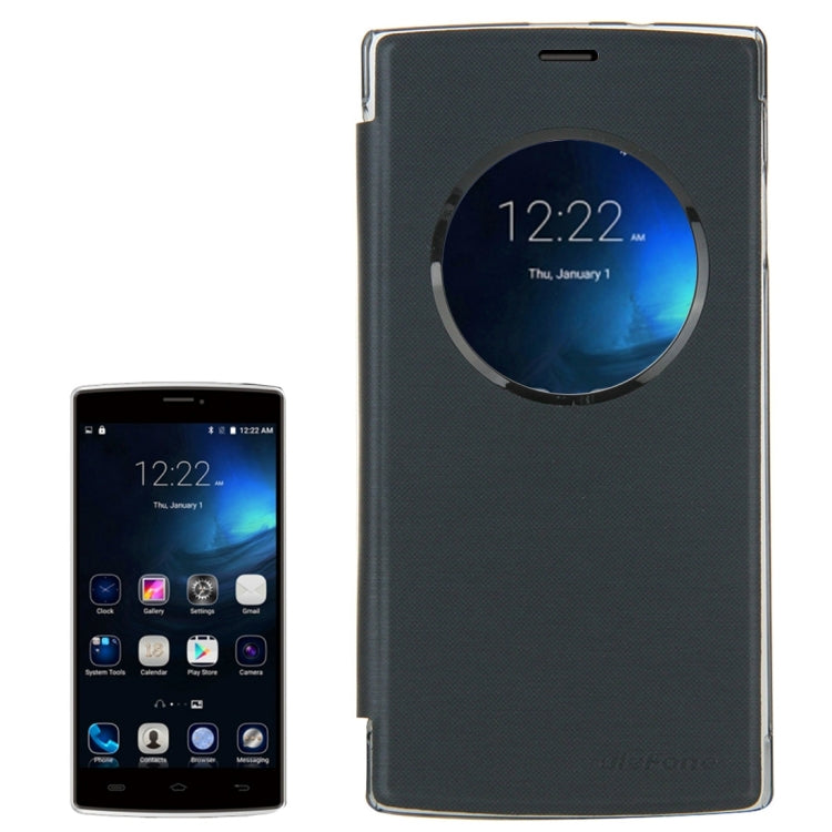 Horizontal Flip Leather + Plastic Case with Caller ID Window for Ulefone Be Pro 2 (Suitable for S-MPH-1179)