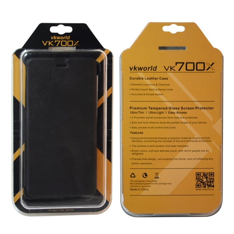Protective Leather Case for VKworld VK700X(S-MPH-1180)(Black)
