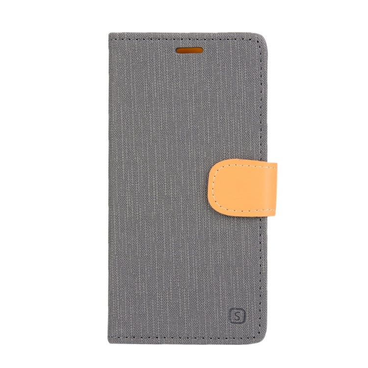Denim Texture Horizontal Flip Solid Color Leather Case with Holder & Card Slots & Wallet for Asus Zenfone Go / ZC500TG