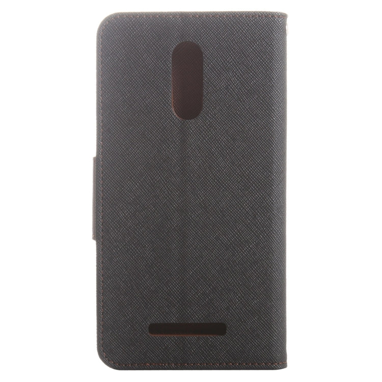 For Xiaomi Redmi Note 3 Matching Color Cross Texture Flip Leather Case with Holder & Card Slots & Wallet