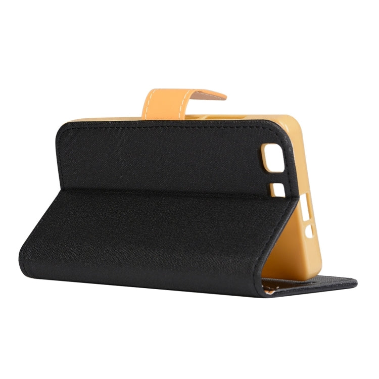 Denim Texture Horizontal Flip Solid Color Leather Case with Holder & Card Slots & Wallet for Doogee X5 (S-MPH-1005)