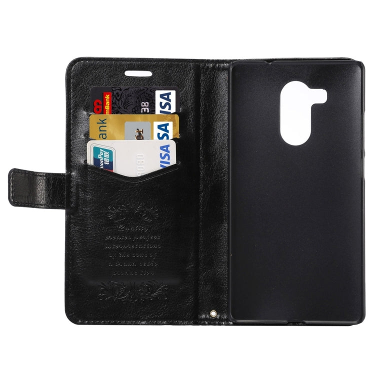 For Huawei Mate 8 Lambskin Texture Horizontal Flip Leather Case with Holder & Lanyard & Card Slots