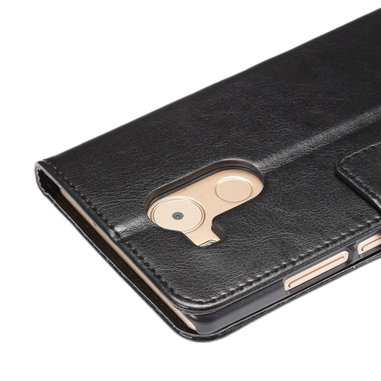 For Huawei Mate 8 Lambskin Texture Horizontal Flip Leather Case with Holder & Lanyard & Card Slots