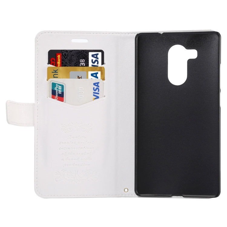 For Huawei Mate 8 Lambskin Texture Horizontal Flip Leather Case with Holder & Lanyard & Card Slots