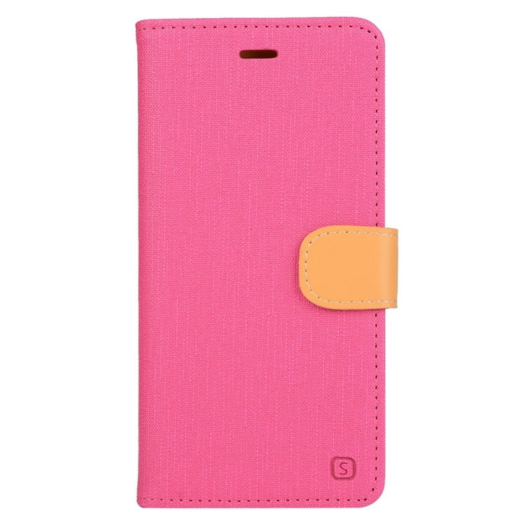 Denim Texture Horizontal Flip Solid Color Leather Case with Holder & Card Slots & Wallet for Vodafone Smart Ultra 6 / V995