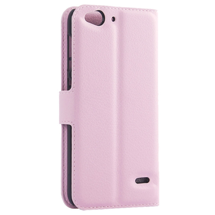 Horizontal Flip Solid color Leather Case with Card Slots & Holder & Wallet for ZTE Blade S6