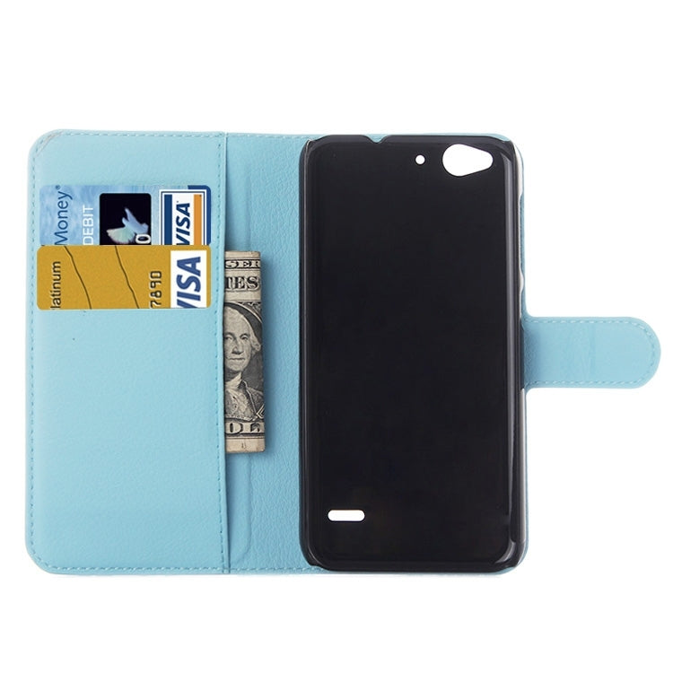 Horizontal Flip Solid color Leather Case with Card Slots & Holder & Wallet for ZTE Blade S6