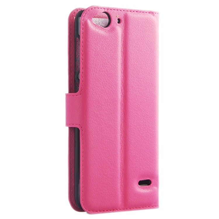 Horizontal Flip Solid color Leather Case with Card Slots & Holder & Wallet for ZTE Blade S6