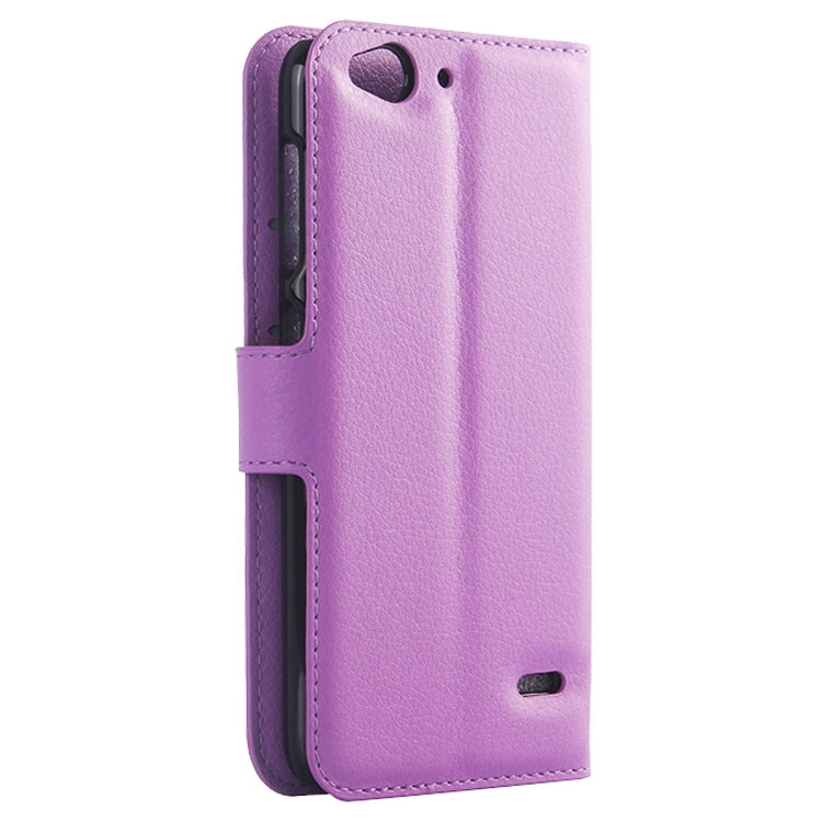 Horizontal Flip Solid color Leather Case with Card Slots & Holder & Wallet for ZTE Blade S6