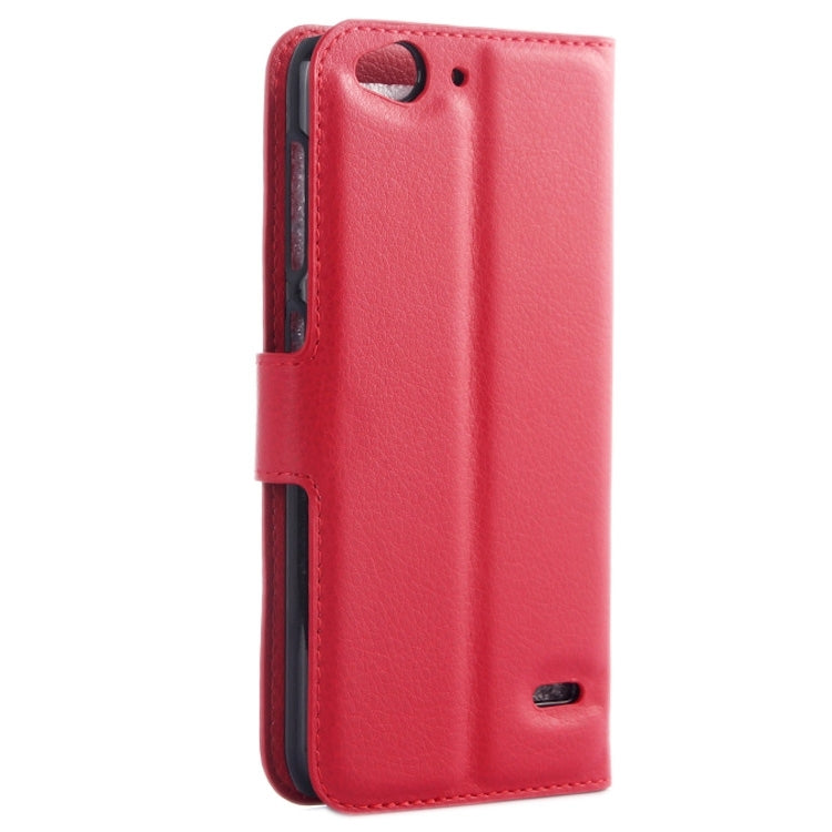 Horizontal Flip Solid color Leather Case with Card Slots & Holder & Wallet for ZTE Blade S6