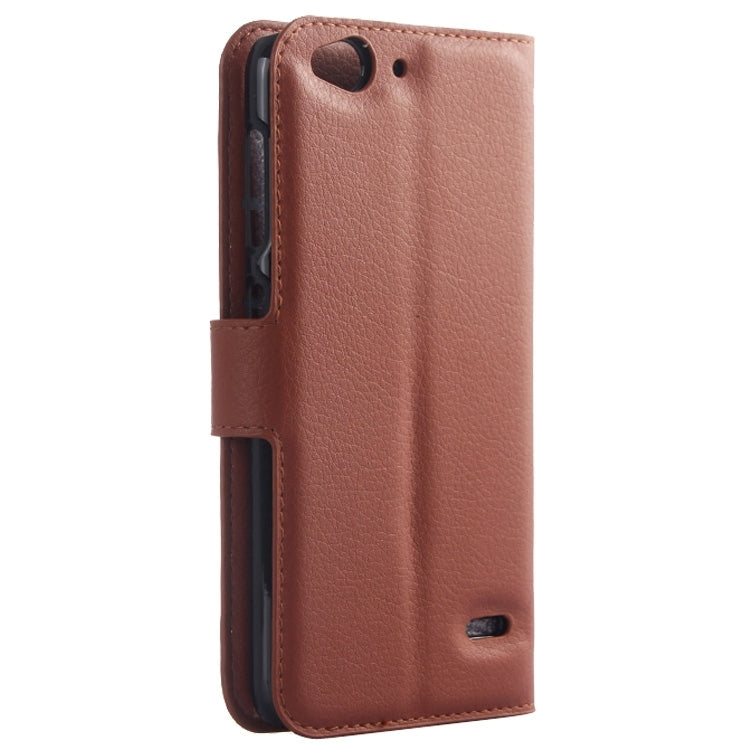 Horizontal Flip Solid color Leather Case with Card Slots & Holder & Wallet for ZTE Blade S6