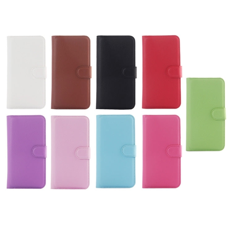 Horizontal Flip Solid color Leather Case with Card Slots & Holder & Wallet for ZTE Blade S6