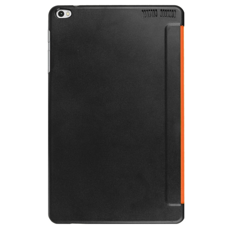 9.6 Inch Karst Texture Horizontal Flip Solid Color Leather Case with Three-Folding Holder for Huawei Honor Play Note 9.6