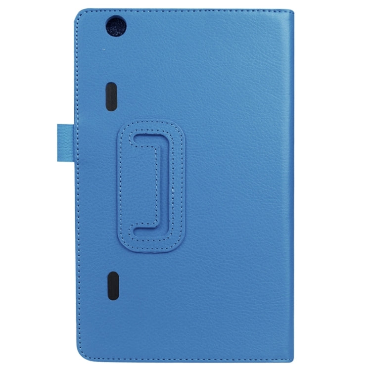 8.3 Inch Litchi Texture Horizontal Flip Solid Color Leather Case with Holder for LG G Pad X8.3