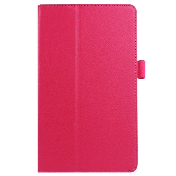 8.3 Inch Litchi Texture Horizontal Flip Solid Color Leather Case with Holder for LG G Pad X8.3