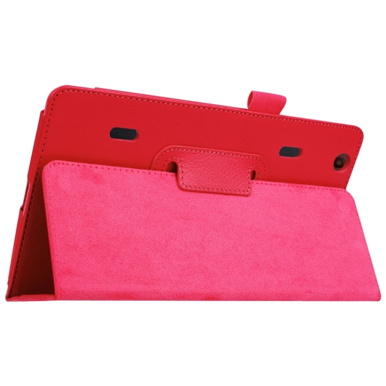 8.3 Inch Litchi Texture Horizontal Flip Solid Color Leather Case with Holder for LG G Pad X8.3