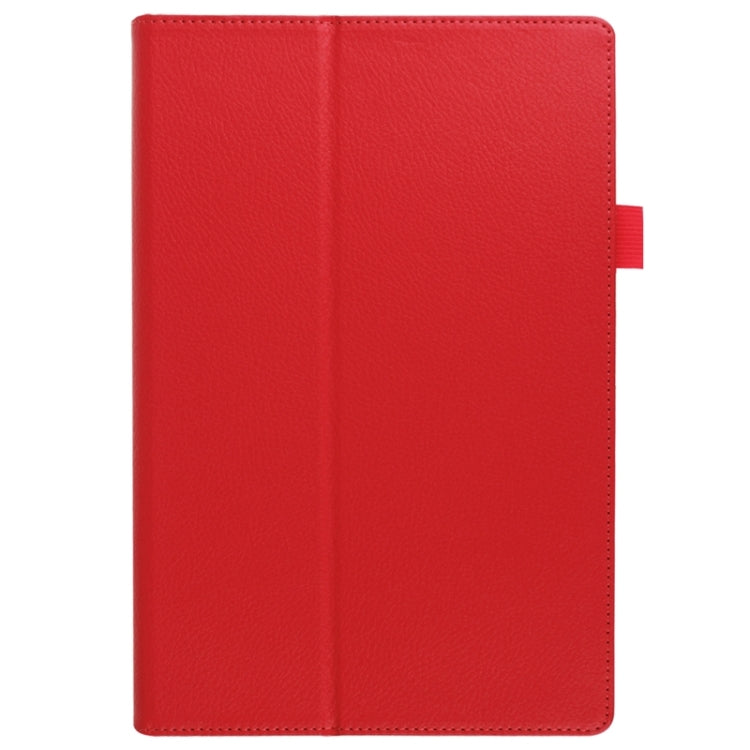 Litchi Texture Horizontal Flip Solid Color Leather Case with Holder for Sony Xperia Z4