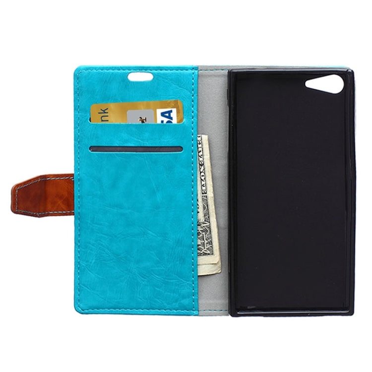 Horizontal Flip Color Matching Leather Case with Card Slots & Wallet & Holder for Wiko Highway Star 4G