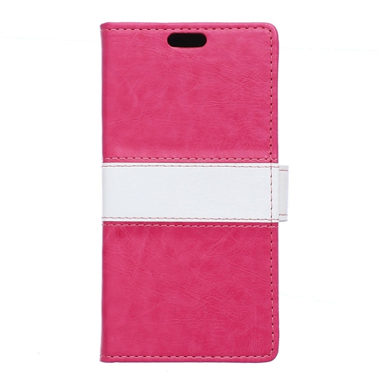 Horizontal Flip Color Matching Leather Case with Card Slots & Wallet & Holder for Wiko Highway Star 4G