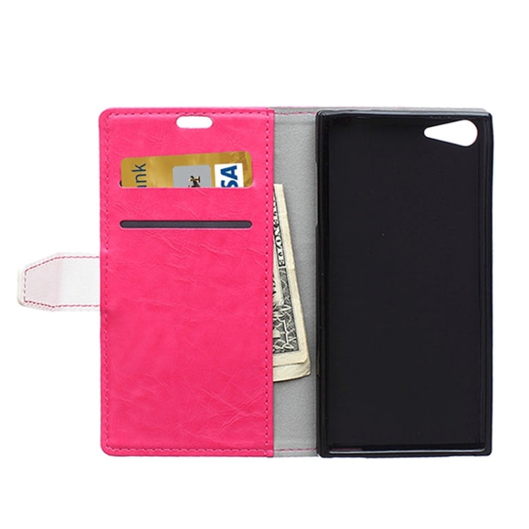 Horizontal Flip Color Matching Leather Case with Card Slots & Wallet & Holder for Wiko Highway Star 4G