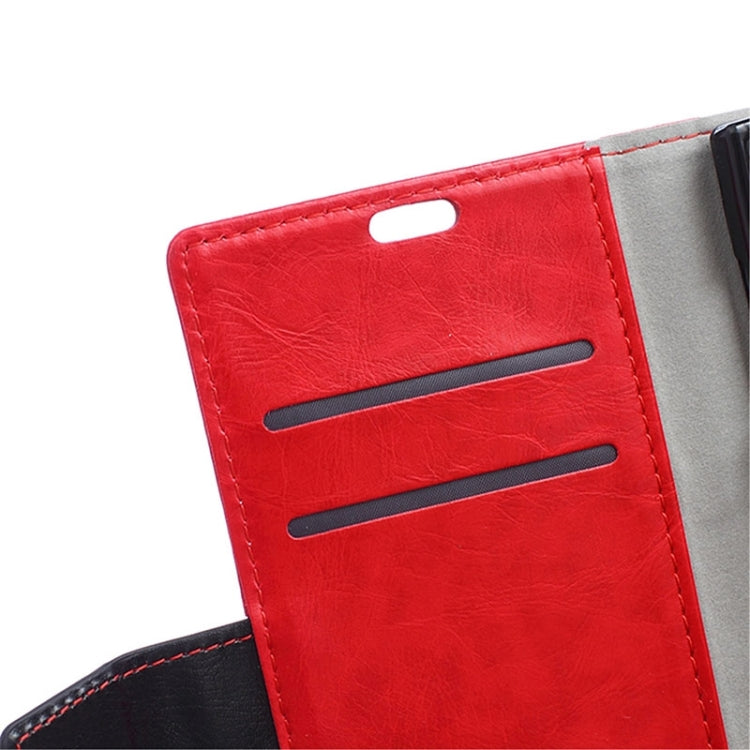 Horizontal Flip Color Matching Leather Case with Card Slots & Wallet & Holder for Wiko Highway Star 4G