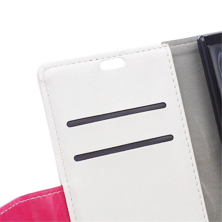 Horizontal Flip Color Matching Leather Case with Card Slots & Wallet & Holder for Wiko Ridge 4G