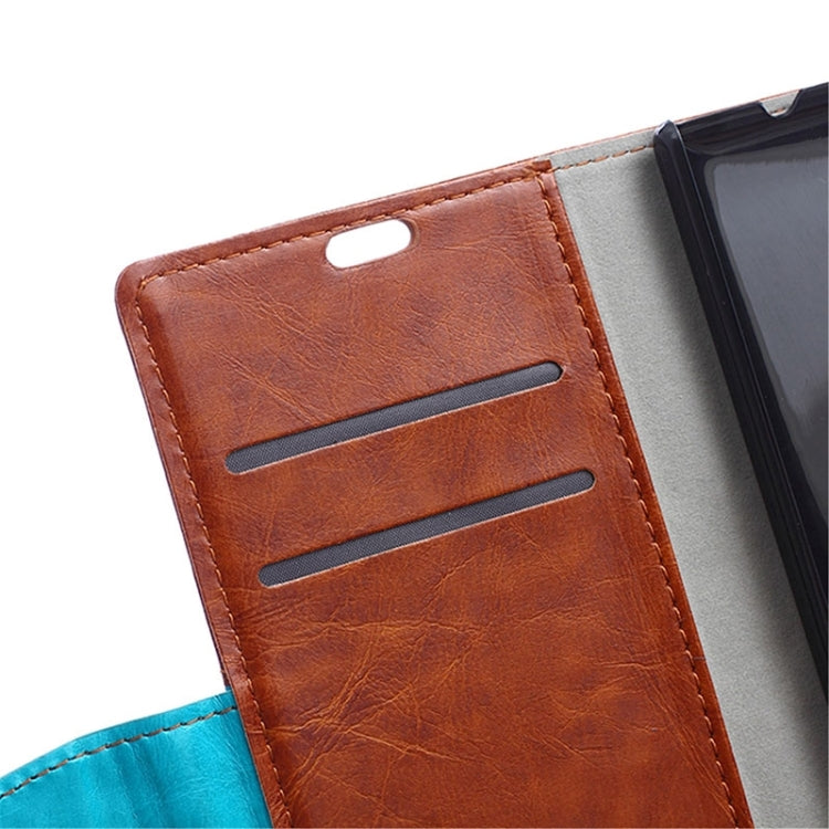 Horizontal Flip Color Matching Leather Case with Card Slots & Wallet & Holder for Wiko Ridge 4G