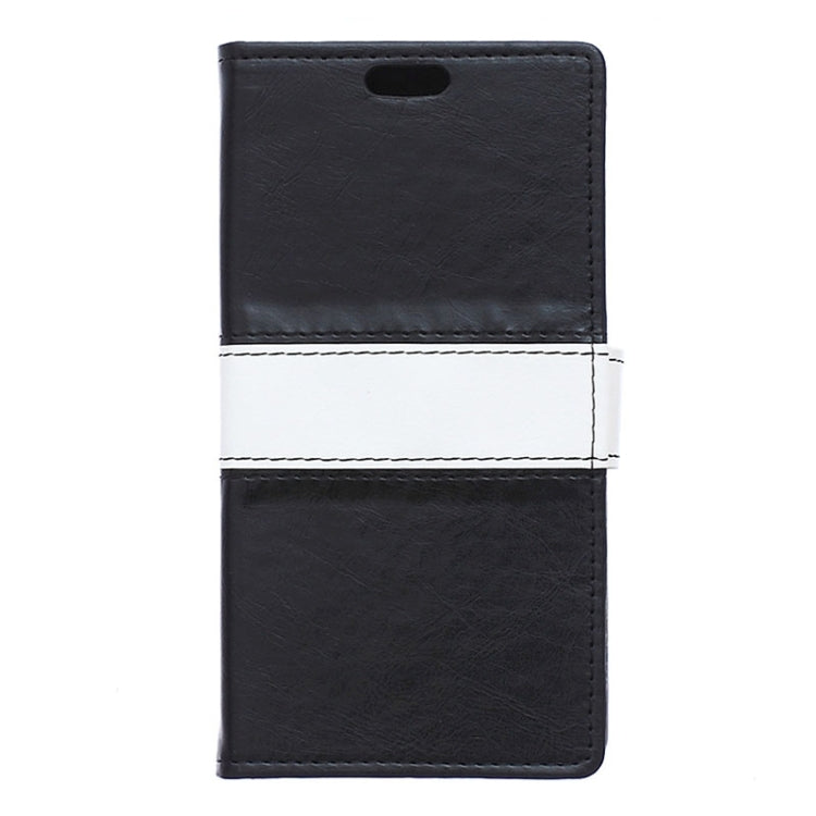 Horizontal Flip Color Matching Leather Case with Card Slots & Wallet & Holder for Wiko Ridge Fab 4G