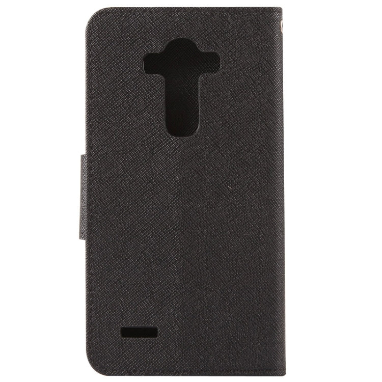 Cross Texture Horizontal Flip Color Matching Leather Case with Card Slots & Wallet & Holder for LG G4