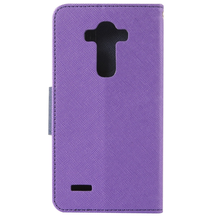 Cross Texture Horizontal Flip Color Matching Leather Case with Card Slots & Wallet & Holder for LG G4