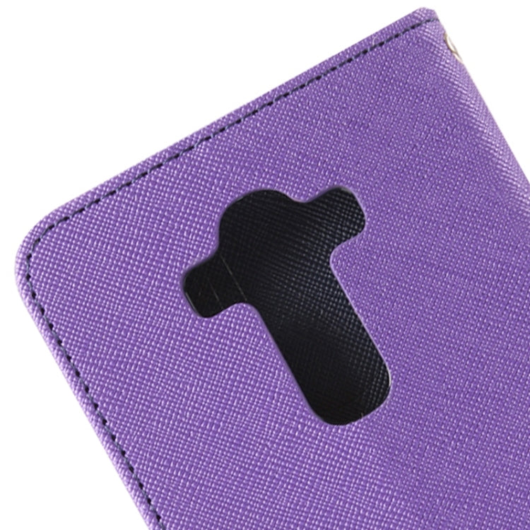 Cross Texture Horizontal Flip Color Matching Leather Case with Card Slots & Wallet & Holder for LG G4