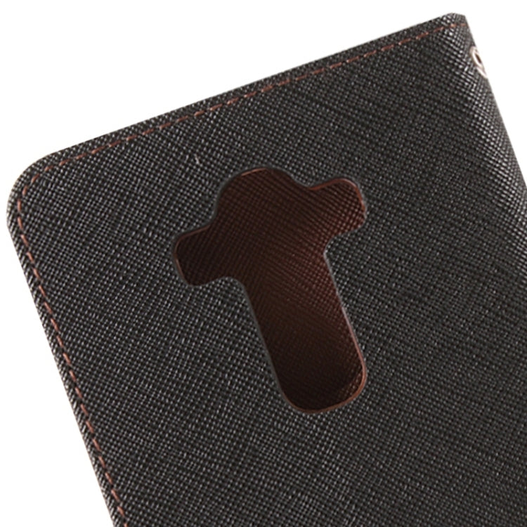 Cross Texture Horizontal Flip Color Matching Leather Case with Card Slots & Wallet & Holder for LG G4