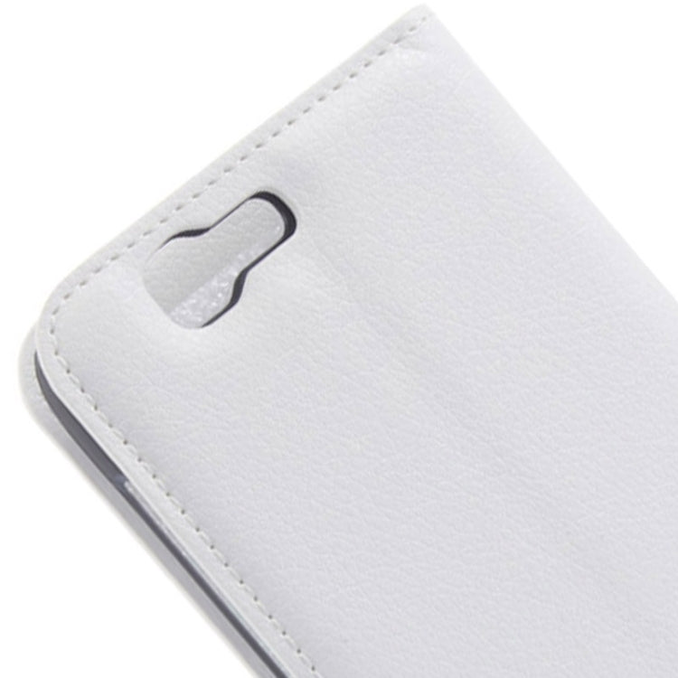 Litchi Texture Horizontal Flip Leather Case with Card Slots & Wallet & Holder for Huawei Ascend G7