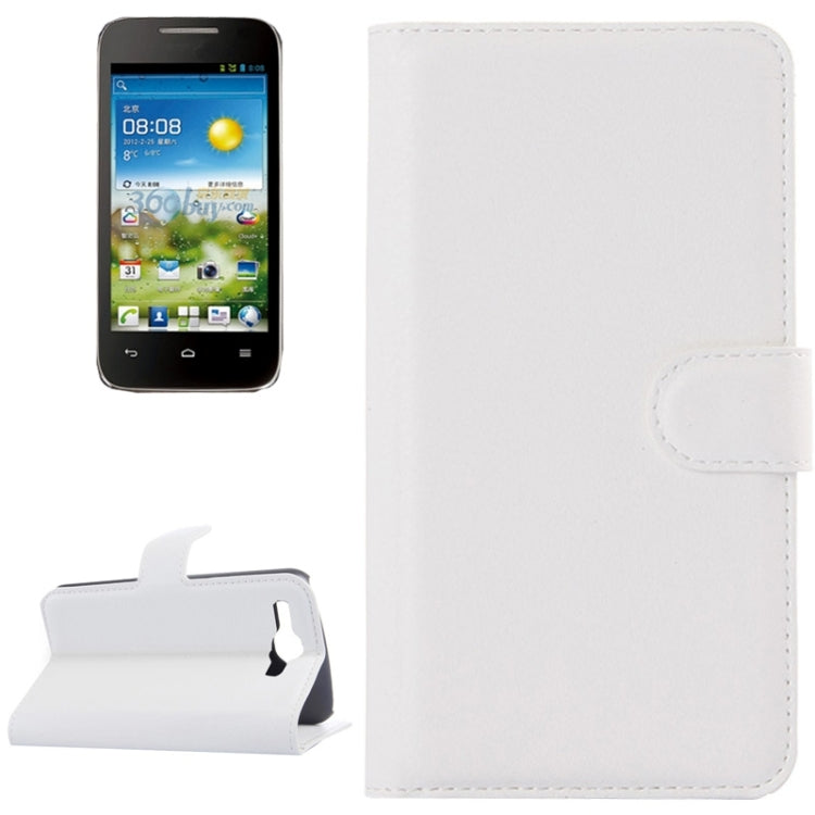 Lichee Texture Leather Case with Holder & Card Slots & Wallet for Huawei Ascend Y520