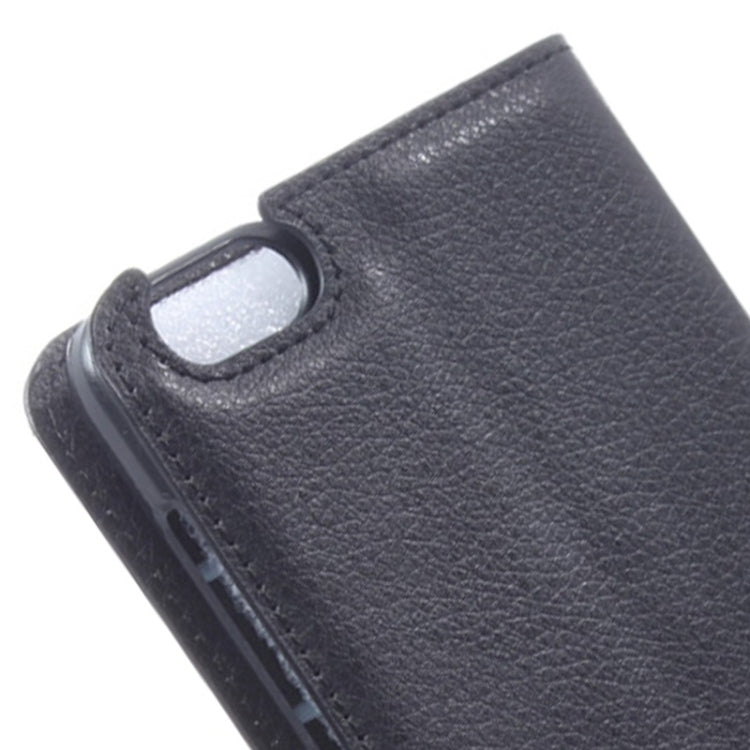 Litchi Texture Leather Case with Holder & Card Slots & Wallet for Huawei Honor 4X Play