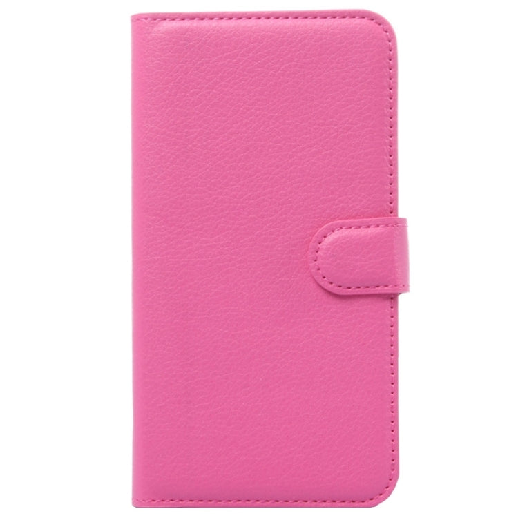Litchi Texture Leather Case with Holder & Card Slots & Wallet for Huawei Honor 4X Play