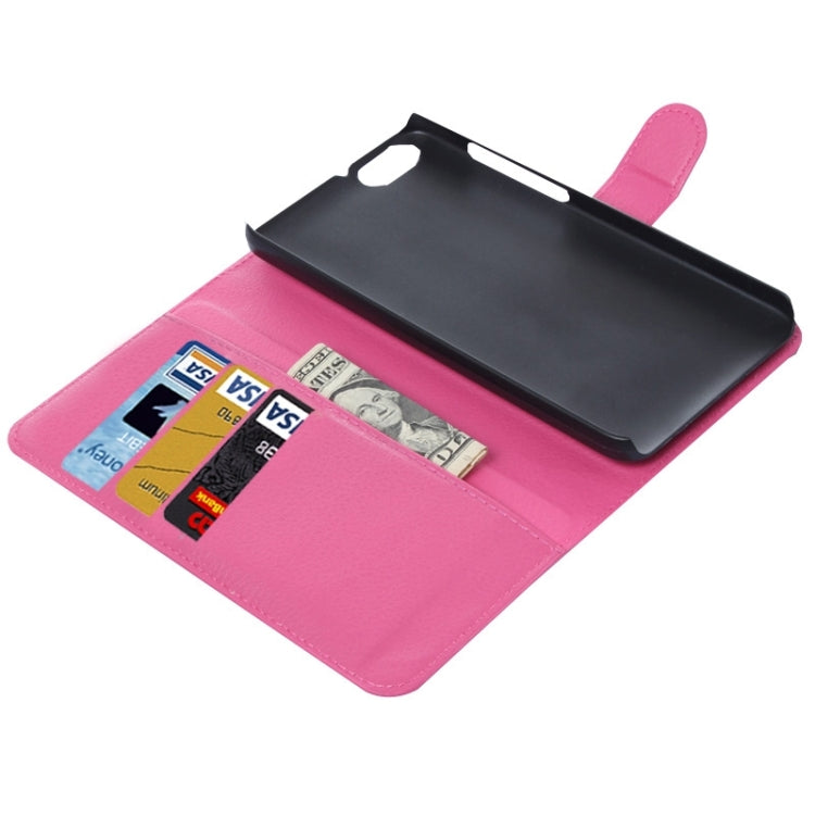 Litchi Texture Leather Case with Holder & Card Slots & Wallet for Huawei Honor 4X Play