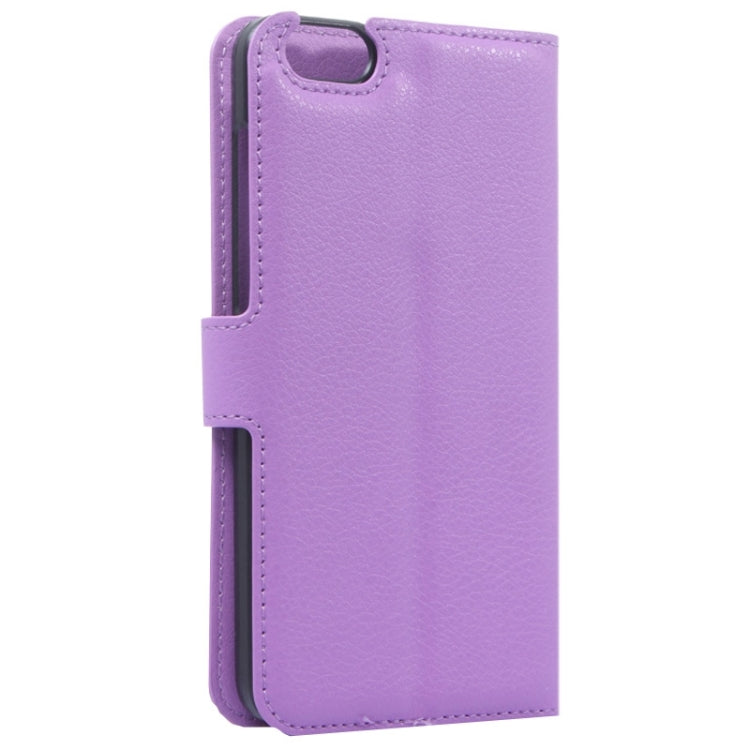 Litchi Texture Leather Case with Holder & Card Slots & Wallet for Huawei Honor 4X Play